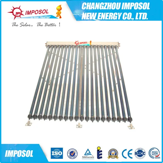 Construction of Heat Pipe Solar Water Heater Collector