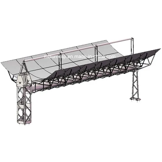 Solar Thermoelectric Generator 5.77m Opening 12m Long Concentrating Parabolic Collector