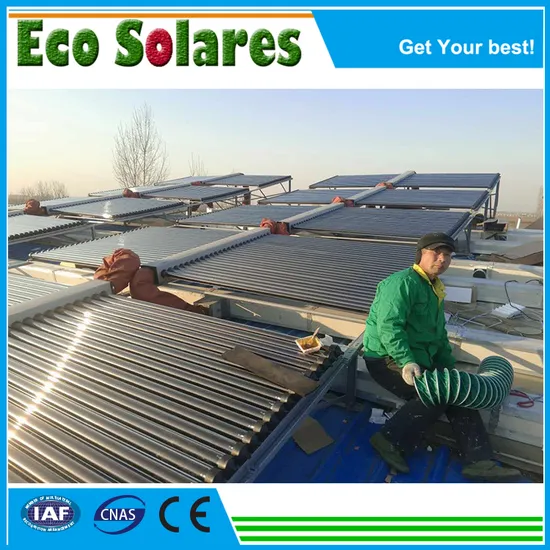 High Efficiency Evacuated Tube Solar Thermal Collector (Air Flow Inside)