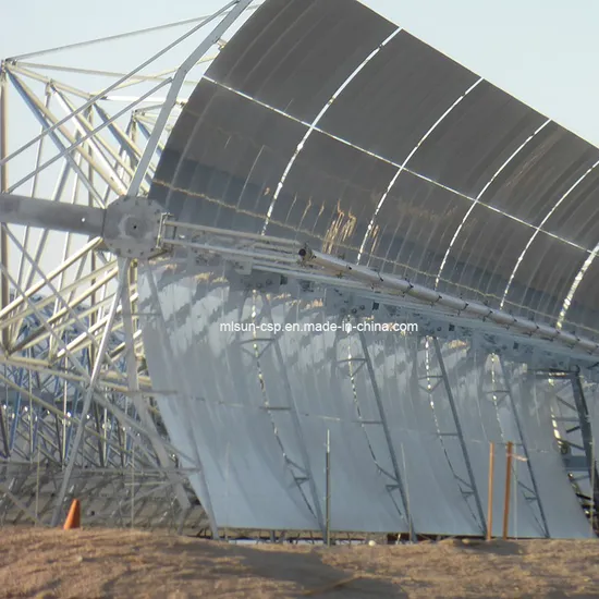 Factory 5.77 Meters 400 Centigrades Industrial Electricity Generator Thermal Concentrating Solar Trough