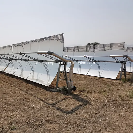 Parabolic Trough Solar Collector 2.55 by 6 Metres with Reflectors, Supports, Vacuum Absorber Tubes