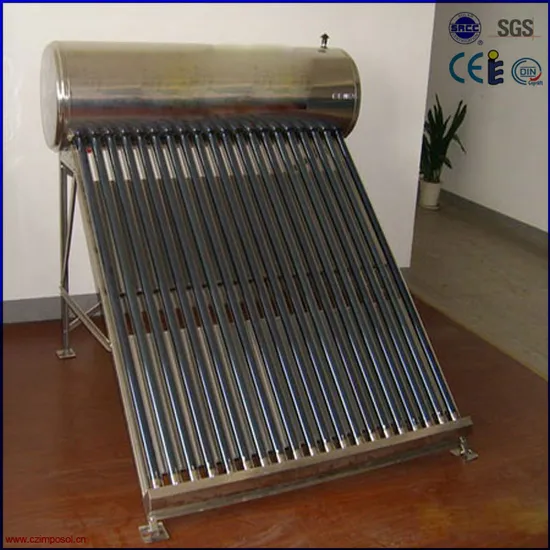 Vacuum Tube Low Pressure Solar Energy Heater