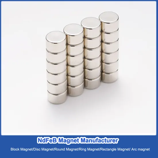 Rare Earth Various Grade N35/N38/N40/N42/N45/N50/N52 Neodymium Sintered Permanent Small NdFeB Disc Magnet