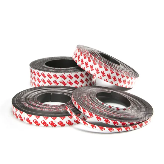 Custom Magnetic Strips for Whiteboards Adhesive Rubber Magnets Tape