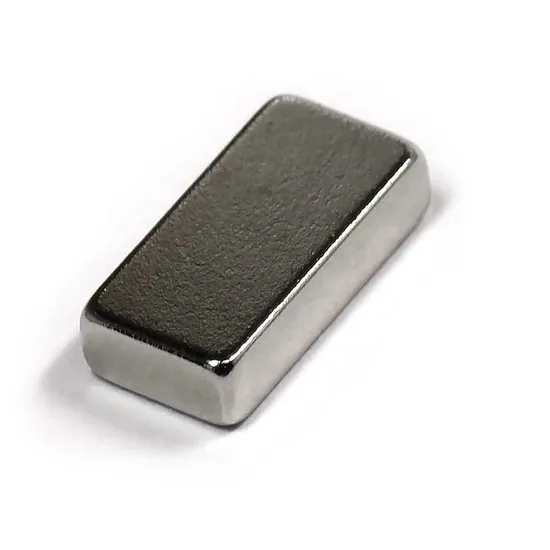 1/2"X1/4"X1/8" Nickel Plating Rectangle Neodymium Block Magnet