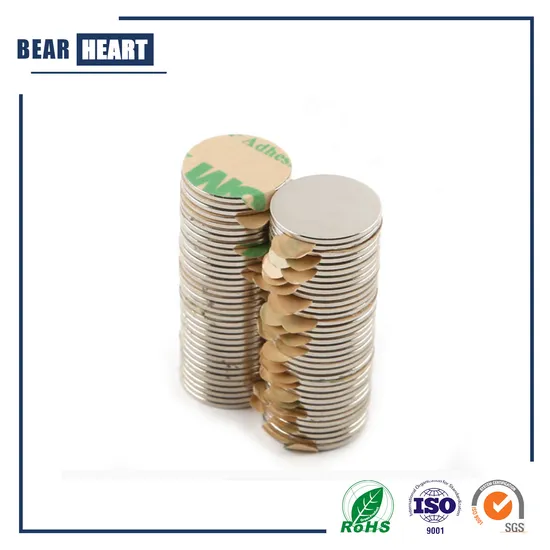 Industrial Customized Permanent Neodymium Magnet with Adhesive Magnet