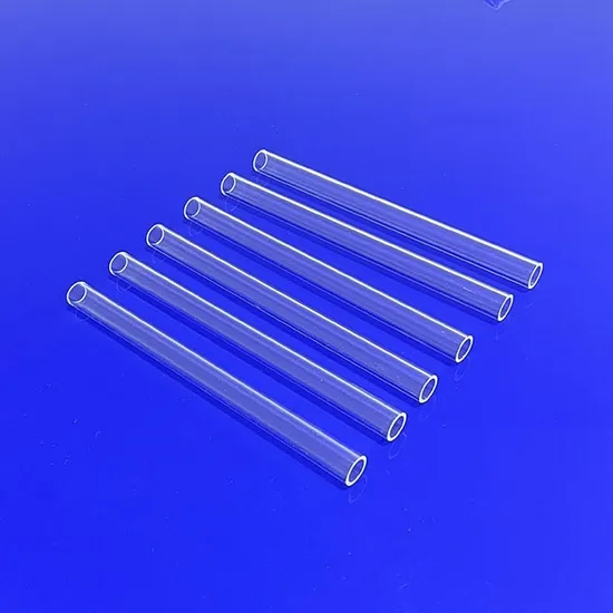 High Quality Small Diameter Quartz Glass Tube Fused Quartz Glass Tube