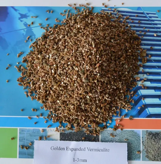 Agricultural Gardening Seedling Planting Used Silvery Vermiculite Golden Expanded Vermiculite