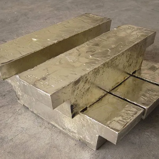 Purity 99.95% Rare Metal Tin Ingot