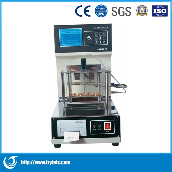Automatic Softening Point Tester-Bituminous Softening Point Tester-Bituminous Equipment