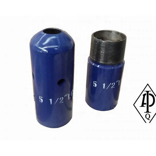 Oilfield API 5CT 9 5/8" Btc Threaded Non Rotating Type Float Shoe and Float Collar