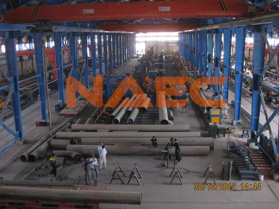 Automatic High Productivity Pipe Spooling Fabrication Line