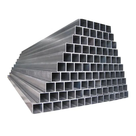 15mm 20mm 40mm 50mm 80mm 100mm Hot Dipped Galvanized Steel Square Pipe / Rectangular Steel Tube / Steel Hollow Section Pipe