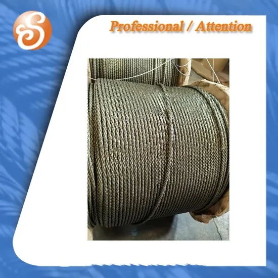 8X19s, 8X19W, 10mm Lifting, Elevator Steel Wire Rope