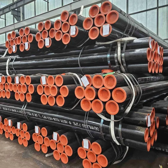 Hot Rolling Precision Cold-Drawing 4′′ Sch40 ASTM A106 A53 API-5L Round/Hollow/Galvanized/Black/Carbon/Alloy Seamless Steel Pipe/Tube for Buildings Fluids