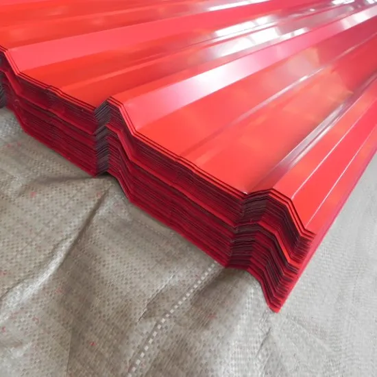 AISI ASTM GB Galvanized Steel Coil PPGI Colour Coted Corrugated Roofing Sheet