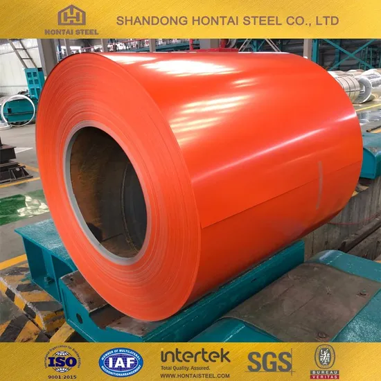 Factory Supply Prime Quality Steel Products 0.12mm- 2.00mm Color Coated Steel Prepainted Steel Coil PPGL PPGI Coil for Wall Panel