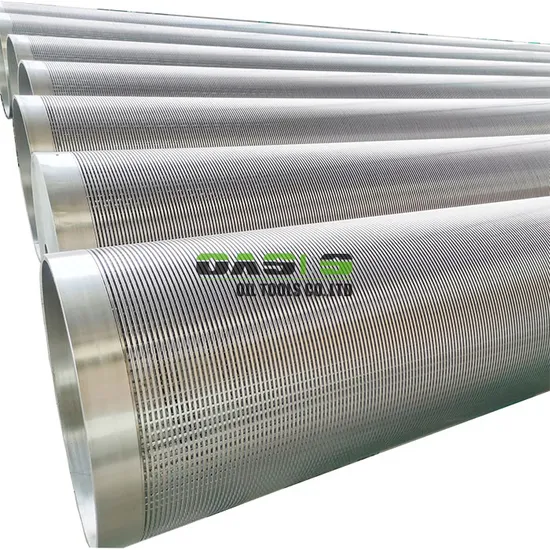 Stainless Steel 316L Seamless Pipe/Tube with Male-Female Thread for Deep Well Drilling
