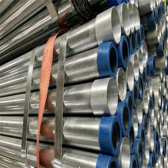 Hot Dipped Gi Galvanized Carbon Round Square Rectangular Seamless Steel Tube Pipe