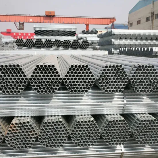 Gi Scaffolding Steel Pipe 48.3mm 48.6mm Hot Dipped Galvanized Steel Pipe Scaffold
