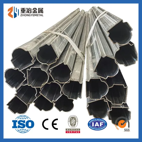 Hot-Rolled 42CrMo C45 Ck45 Alloy Tube A53 A333 A106 St45 Sch40 Corrugated Rectangular Hexagonal Elliptic Octagonal Ms Welded Seamless Special Shaped Steel Pipe