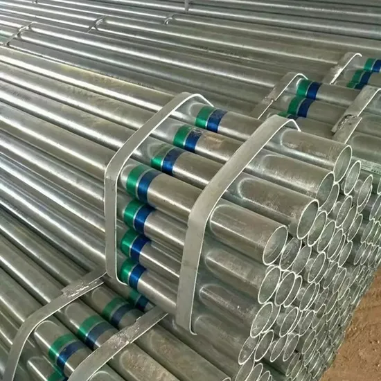 High Zinc Coating Hot DIP HDG Galvanized Steel Pipe and Tube for Construction