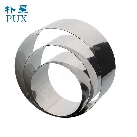 Custom 201 Stainless Steel Tape 0.1-1.5mm Thickness, Slit to Width, for Construction and Fastening Applications
