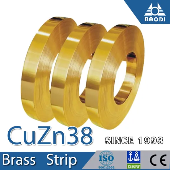 H62, H65, H68 Brass Strip Coil Foil for Transformer Interior Decoration