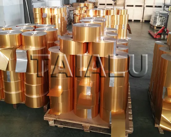 8011 Gold Lacquer Aluminum Foil Coil for Flip Tear off Cap