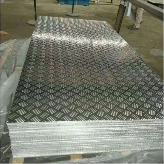 Aluminum Checker Plate Three Bar Five Bar 3003 2mm 3mm 4mm 5mm 6mm Silver Anodizing Aluminum Sheets Diamond Plate Truck Bed