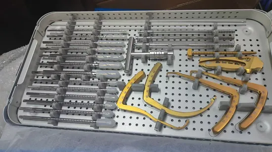 Orthopedic Instrument Box for Ligament Repair Stainless Steel