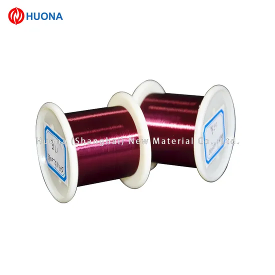 Enamelled Resistane Heating Wire CuNi2/CuNi6/CuNi23/CuNi30 for Winding Transformer