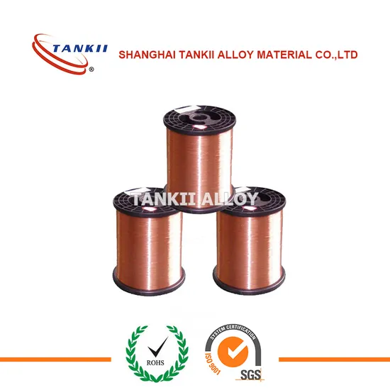 Swg16  Stranded Copper Nickel Wire /Ribbon CuNi23 for Thermal Overload Wire