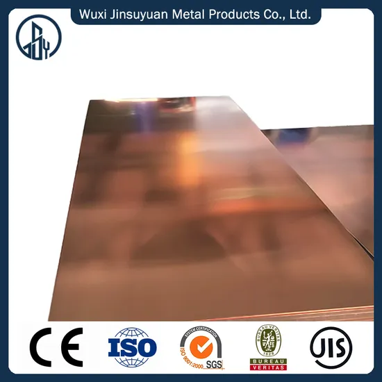 C11000 T2 Tp2 Copper Plate / Pure Copper Sheet
