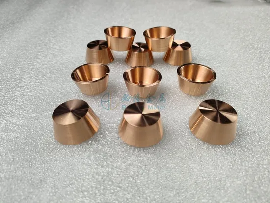 High Purity Copper Crucible for Thin Film Deposition Applications