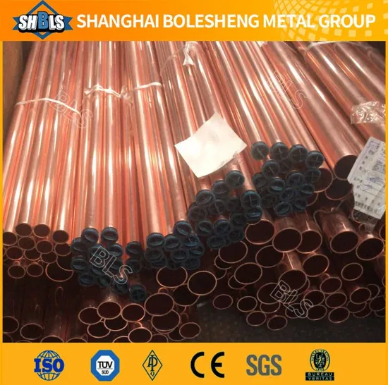 Customized Cooper Tube Cuzn30 Cuzn33 Cuzn36 Cuzn37 Cuzn40 Cw505L Cw506L Cw507L Cw508L Cw509L Thin-Walled Brass Tube