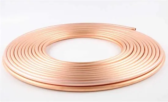 ASTM B280 99.9% Pure Pancake Copper Pipe