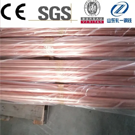 Cold Drawn Big Diameter Copper Tube Straight Copper Tube
