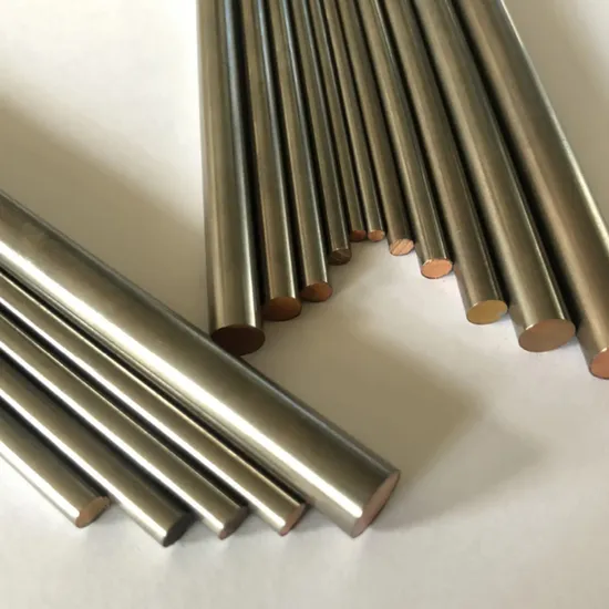 Customized Tungsten Copper Alloy Rods W70cu30