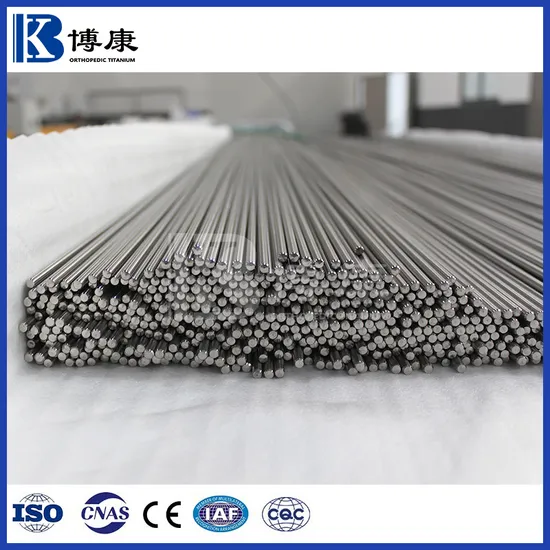 Medical Implant Titanium Round Rod Factory Manufacturer Ti-6al-4V Titanium Alloy Bar Price