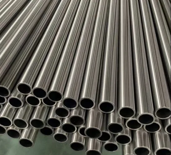 Ta1/Ta2/Ta4/Tc4/Gr1/Gr2/Gr5/Gr7/Gr11 Titanium Welded Tube Stock Can Be Customized Processing