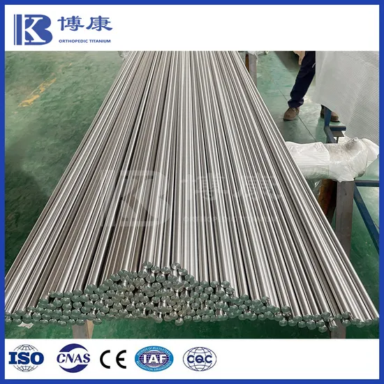 Industry Used Gr5 Titanium Rod 10mm 12mm Round Titanium Alloy Bar