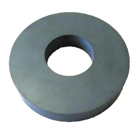Customized Permanent Industrial Ring Round Shape Ferrite Magnet for Speaker
