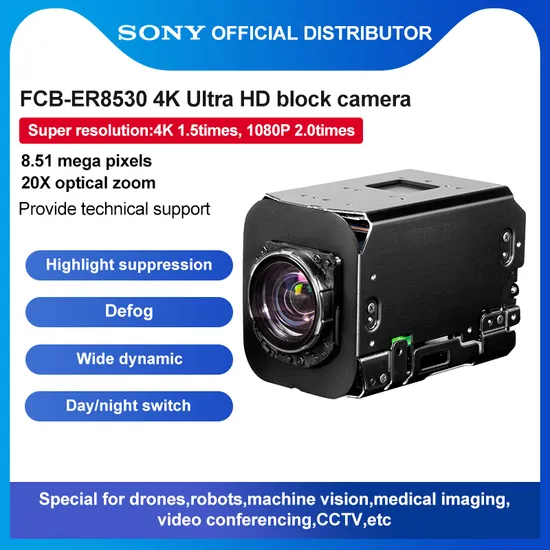 Fcb-Er8530 Sony 4K HDMI 20X Ultra HD UHD Color Zoom Camera