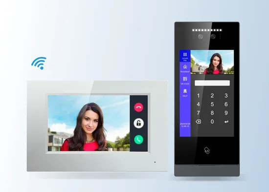 Face Recognition Wireless WiFi IP Smart Apartment Video Door Phone Intercom