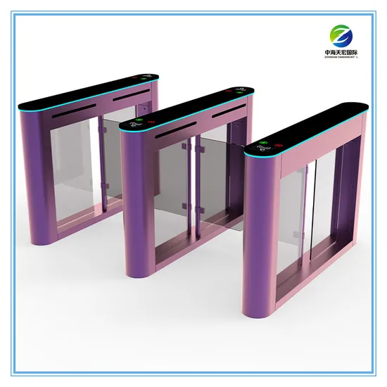 RFID Barcoder Automatic Swing Gate Turnstile with Powder Coating
