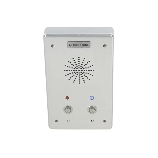 Hot Selling Waterproof Mini SIP Network Audio Intercom Terminal for Indoor Outdoor Emergency Paging SIP PA System