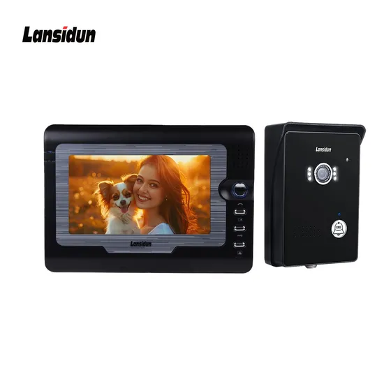 7 Inch Video Door Phone Intercom Support 2 Way Intercom System for Home Villa