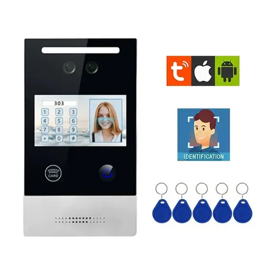 Tianlai 10 Inch Smart Video Doorbell Tuya Smart Home System Doorphone Intercom