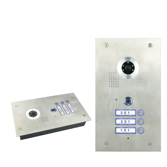 2 Wires Building/Multi-Apartment Video Intercom/Doorphone System
